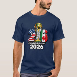 エレガントFIFAワールドカップ2026 Tシャツ
