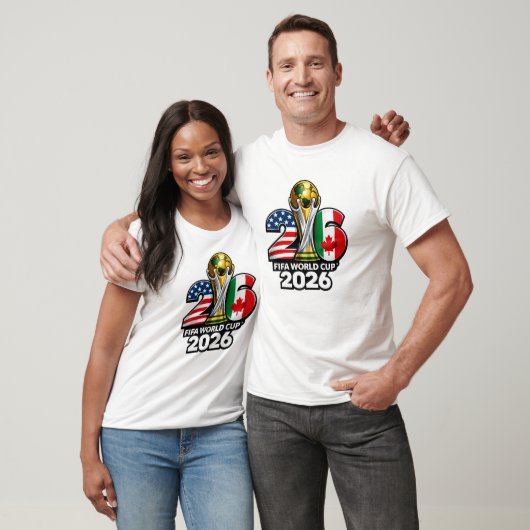 エレガントFIFAワールドカップ2026 Tシャツ (ユニセックス)