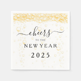 エレガントFizzバブル応援大晦日 スタンダードカクテルナプキン