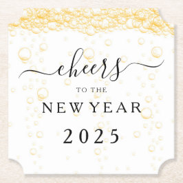 エレガントFizzバブル応援大晦日 ペーパーコースター