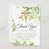 エレガントGreenery Doctorサンキューカード サンキューカード (正面)
