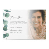 エレガントGreenery Memorial Photo Thank