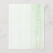 エレガントGreenery White Cleanのメ結婚ニュー チラシ (裏面)