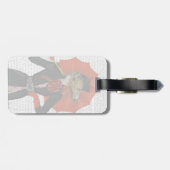 エレガントGreyhoundとRed Ambrother 2 ラゲッジタグ (裏面横)