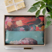 エレガントHat Decompageのフローラでアヒル 薄葉紙 (ギフト)