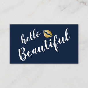 エレガントHello Beautiful Make Up Artist 名刺