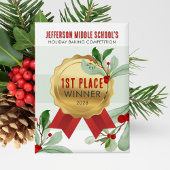 エレガントHoliday Contest Winner Award Prizeボタン 缶バッジ