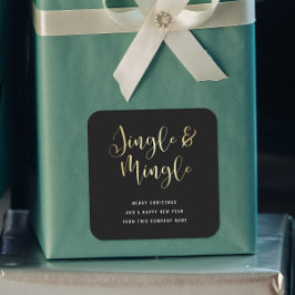 エレガントJingle企業のとMingleパーティー スクエアシール
