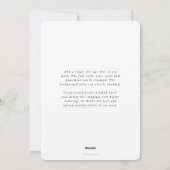 エレガントJoy黒台正月平写真 シーズンカード (裏面)