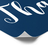 エレガントMidnight Blue Unpluggedのシ結婚ェーン ポスター (角)