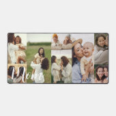 エレガントMomフォトグリッドレイアウトのスクリプパーソナライズされたト デスクマット (正面)