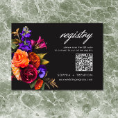 エレガントMoody鮮やか Harvestフローラレジストリ エンクロージャーカード