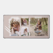 エレガントMum Script Snapshot Mother's Day Photo デスクマット (正面)