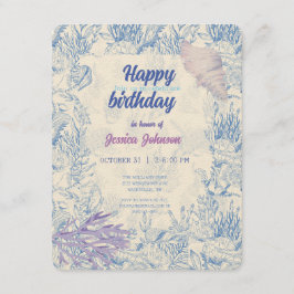 エレガントoceane blue toileエンクロージャカード エンクロージャーカード