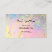 エレガントopal名刺 名刺 (裏面)