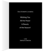 エレガントPEACEミニマル, Merry Christmas Photo (内側 (右))