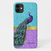 エレガントPeacock iPhone Case-Mate iPhoneケース (裏面)