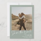 エレガントsage green 2の写真を保存する セーブザデート (正面)