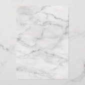 エレガントSCRIPT 50th birthday partyのスタイリッシュ金ゴールド 箔招待状 (裏面)