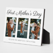 エレガントScript First Mother's Dayフォトコラージュ フォトプラーク (側面)