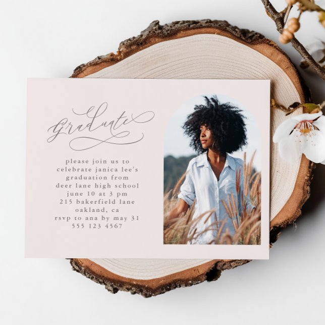 エレガントScript Photo Arch卒業パーティー (クリエイターアップロード済み)