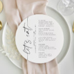 エレガントScript Roundのメ結婚ニュー メニュー<br><div class="desc">美しい書エレガント道のフォントとモダンセリフのフォントを取り入れたミニマルシンプルリストのメニュー。すべての色は編集可能だが、「レッツ」という言葉は食べ編集できない。// Somey By Nicole Zazzleストアの「OLIVIA」コレクションをご覧ください。*このもしデザインは気に入っているが、あなたが探している何かのために利用可能な表示されない、いつでも私に連絡を取って：)</div>