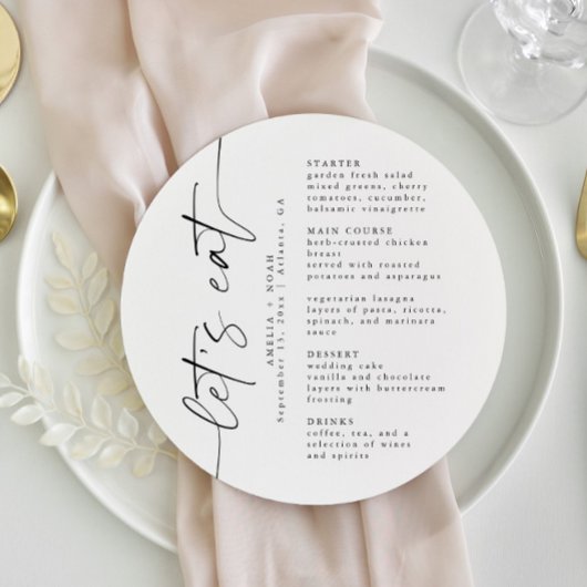 エレガントScript Roundのメ結婚ニュー メニュー