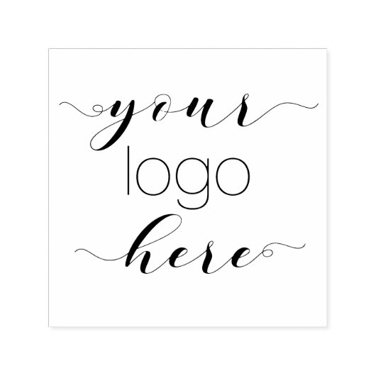 エレガントScript Self-Inkカスタム1.5インチx 1.5インチスタンプ セルフインキングスタンプ (デザイン)