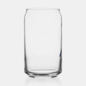 エレガントScript Tennis Playerモノグラムパーソナライズされた ガラス缶 (右)