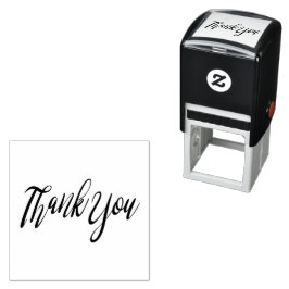 エレガントScript Thank You Self-Inking Stamp セルフインキングスタンプ