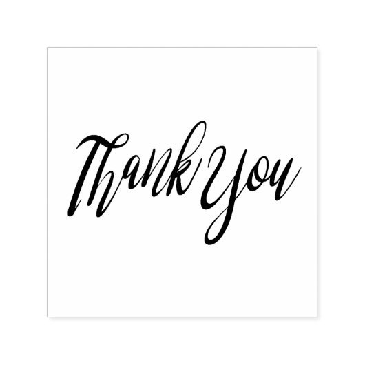 エレガントScript Thank You Self-Inking Stamp セルフインキングスタンプ (デザイン)