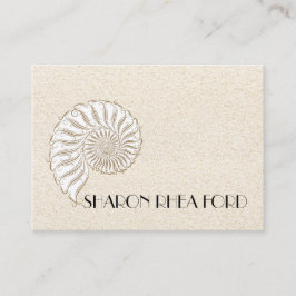 エレガントShell Calling Card / 連絡 /ビジネス 名刺