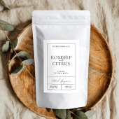 エレガントSoy Wax Candleモダン Rectangleラベル フードラベル