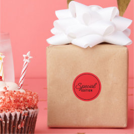 エレガントSpecial Editionスクリプト ラウンドシール