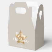 エレガントTaupe金ゴールドスター フェイバーボックス (オープン)