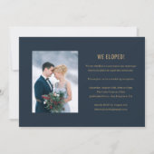 エレガントTouch結婚発表会 サンキューカード (裏面)