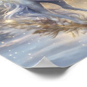 エレガントUnicornシーン3 ポスター (角)