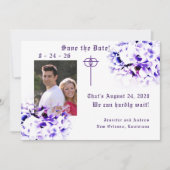 エレガントViolets日付の保存 セーブザデート (正面)