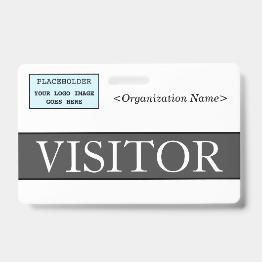 「エレガントVISITOR」バッジ バッジ (正面)