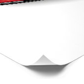 エレガントZ06赤スケッチ ポスター (コーナー)