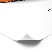 エレガントZ-06ベットイラストレーション ポスター (コーナー)