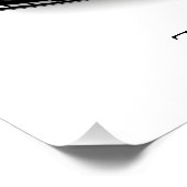 エレガントZ-06ベットイラストレーション ポスター (コーナー)