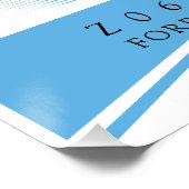 エレガントZ-06ベットイラストレーション ポスター (コーナー)