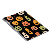 エレガ不気味ンス:ハロウィーンのパンプキンアート ノートブック (右側)