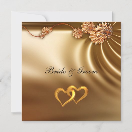 エレガ人気があるントウェディング招待状 招待状 (正面)