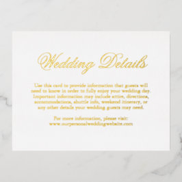 エレガ伝統的フォーマルントウエディングエンクロージャカード 箔招待状ポストカード