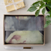 エレガ完全に死んでいなンス:水の色ゾンビ顔デコページ 薄葉紙 (ギフト)