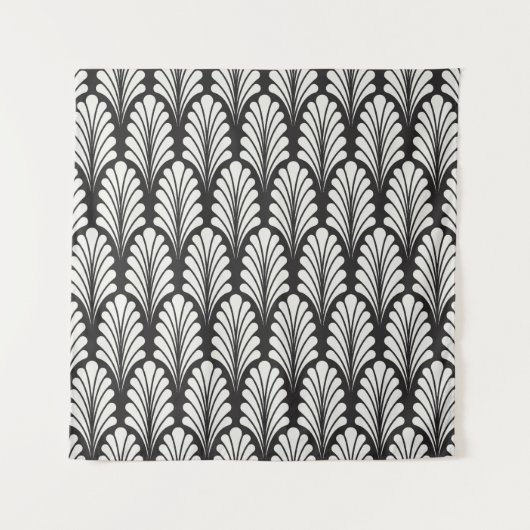 エレガ日本のンス:装飾ヴィンテージパターン タペストリー (正面)