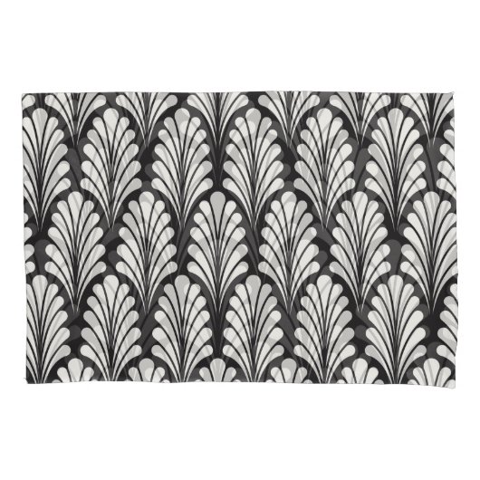 エレガ日本のンス：装飾ヴィンテージパターン 枕カバー (正面)