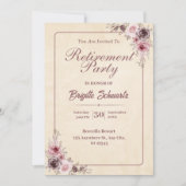 エレガ祝ンス付き：フォトスクリプトのリタイア シーズンカード (正面)